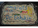 Chemically accurate celebratory Ph.D. cake for Victor, July 2014